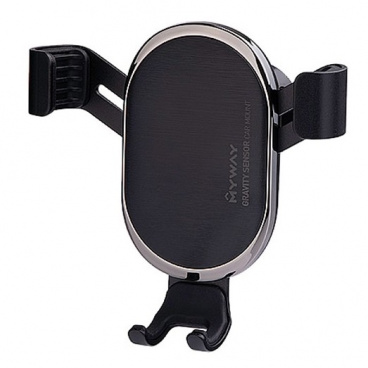 Držák telefonu MYWAY s uchycením do ventilace černý Držák telefonu MYWAY s uchycením do ventilace černý