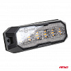 Obrysová výstražná oranžová lampa s funkcí couvacích světel LED R65 R148 12V 24V 24W