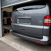 Nerez broušený černý kryt zadního nárazníku VW  T5