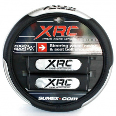 Sportovní potah volantu + návleky pásů Race Sport XRC
