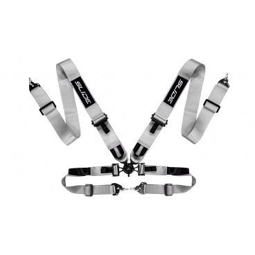 Sportovní pásy Slide V2 Quick Stříbrné 4P 3"