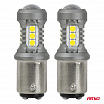 LED žárovky STANDARD BAY15D P21/5W 3030 15SMD bílé 12V 24V AMIO-05003