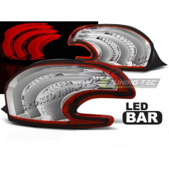 Peugeot 208 04.2012-06.15 zadní lampy red white LED BAR