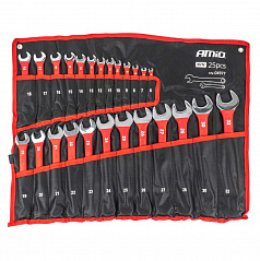 Sada očkových klíčů CRV 6-32mm 25 ks. AMIO-04977