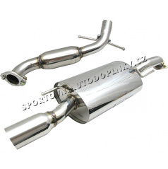 VW GOLF 3 8V/VR6 KOMPLETNÍ NEREZ SPORTOVNÍ VÝFUK BURN OUT