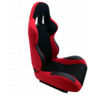 Sportovní polohovatelná sedačka A1 RACING RED/BLACK 2 ks