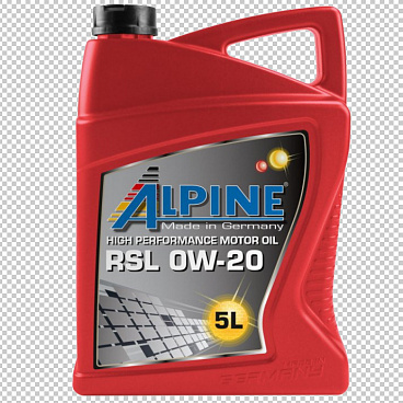 Syntetický motorový olej Alpine 0W-20 RSL 1 nebo 5 L