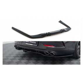 Splitter Mercedes-Benz 53 4 Door Tył Środkowy z Dyfuzorem Gloss Black