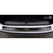 Nerez kryt- černá ochrana prahu zadního nárazníku Audi A4 B9 Allr. 2016+