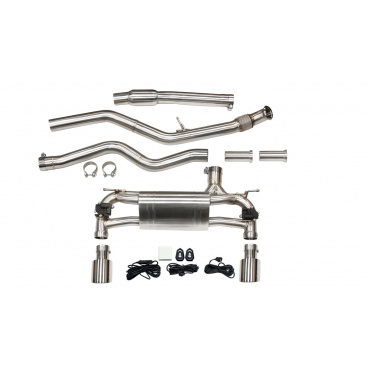 Výfukový systém CatBack BMW F30 F31 F32 F36 335i 435i 3.0T N55 Catback Aktivní