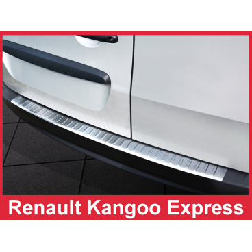 Nerez kryt- ochrana prahu zadního nárazníku Renault Kangoo Express 2012-16