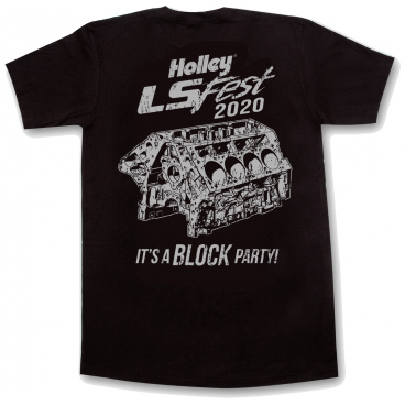 Černé bavlněné  tričko HOLLEY BLOCK PARTY