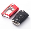 Metalický masivní  obal na klíč Škoda III, VW, Seat různé barvy