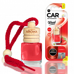 Osvěžovač vzduchu AROMA WOOD JAHODA