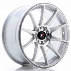 JR Wheels JR11 18x8,5 ET40 5x112/114 Stříbrná Leštěná