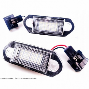 LED osvětlení zadní SPZ Škoda Octavia I 1996-2010, VW Golf III