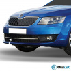 Nerez leštená lišta spodní přední masky Omtec Škoda Octavia III 2013+