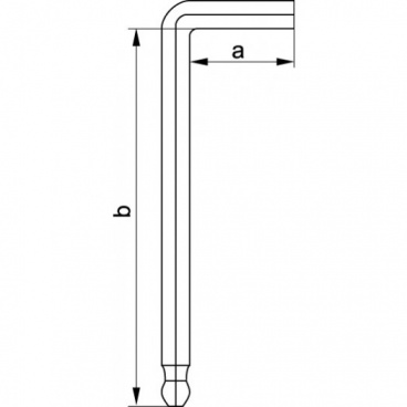 Klíč imbusový 1.5 mm 12 ks