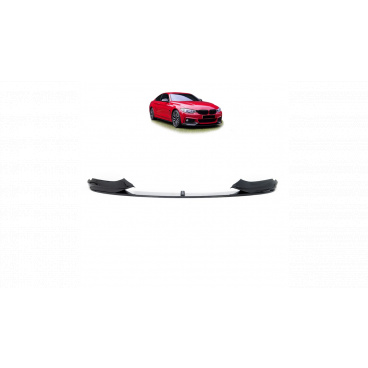 Přední spoiler BMW 4 F32 F33 F36 Lesklá černá