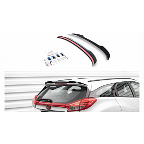 Przedłużenie Spoilera Honda Civic IX Tourer Gloss Black Przedłużenie Spoilera Honda Civic IX Tourer Gloss Black