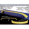 VOLKSWAGEN POLO CLASSIC (96-02) spoiler zad. kapoty (EU homologace)