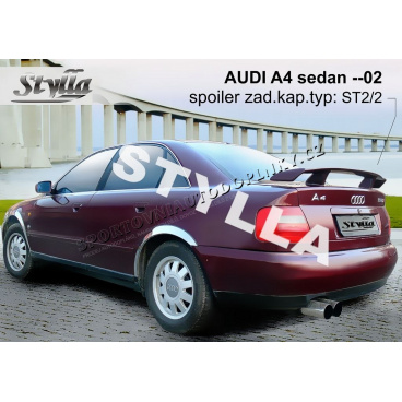 AUDI A4 sedan -02 spoiler zad. kapoty (EU homologace)